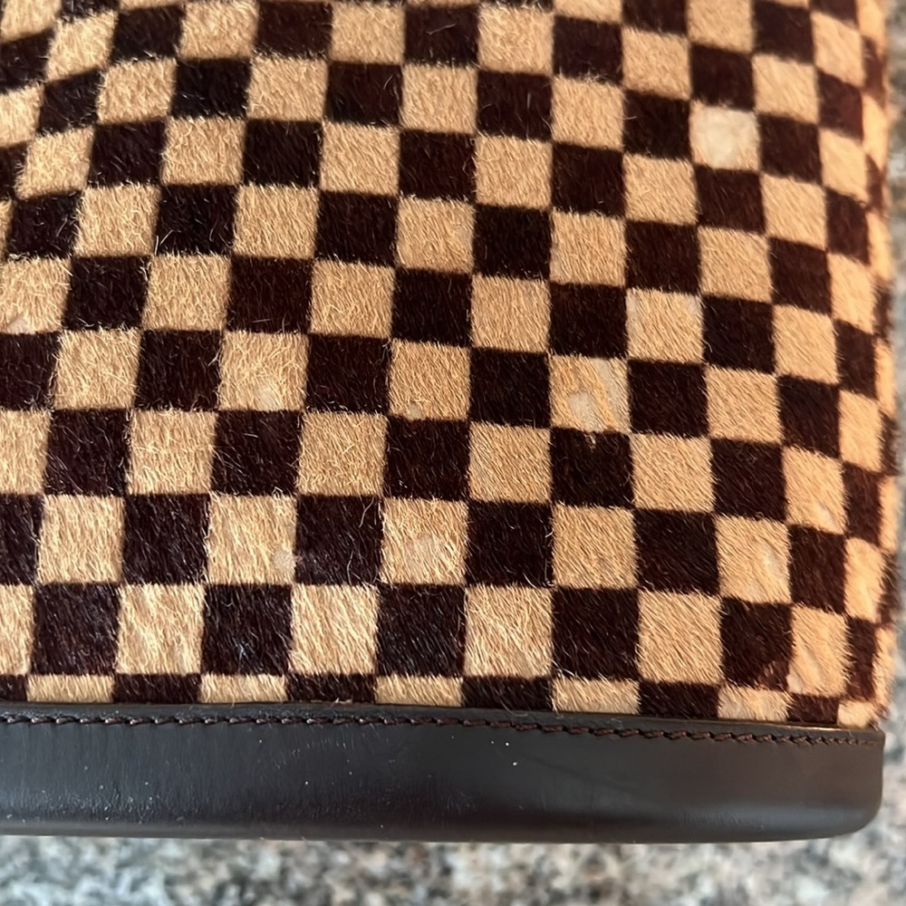Louis Vuitton Impala Mini Tote Brown Damier Sauvage Huracan - Picture 13 of 14